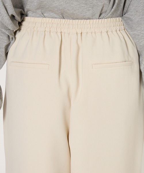 BABYLONE（バビロン）の「【多機能素材】ツイルリラックスパンツ（その他パンツ・レディース・ブラック/アイボリー・34inch/36inch）」の14枚目の写真