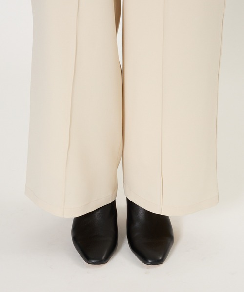 BABYLONE（バビロン）の「【多機能素材】ツイルリラックスパンツ（その他パンツ・レディース・ブラック/アイボリー・34inch/36inch）」の18枚目の写真