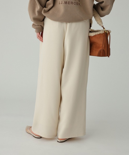 BABYLONE（バビロン）の「【多機能素材】ツイルリラックスパンツ（その他パンツ・レディース・ブラック/アイボリー・34inch/36inch）」の10枚目の写真