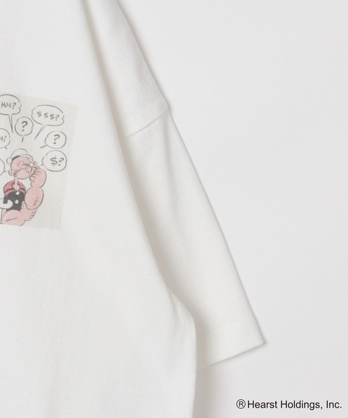 GLOBAL WORK(グローバルワーク)の「POPEYE(TM)/Tシャツ/一部店舗限定/キッズ/601897(Tシャツ/カットソー・キッズ・ホワイト/ダークブラウン/ブラック/ダークグレー・MEDIUM/LARGE/SMALL)」の15枚目の写真
