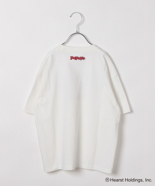 GLOBAL WORK(グローバルワーク)の「POPEYE(TM)/Tシャツ/一部店舗限定/キッズ/601897(Tシャツ/カットソー・キッズ・ホワイト/ダークブラウン/ブラック/ダークグレー・MEDIUM/LARGE/SMALL)」の12枚目の写真