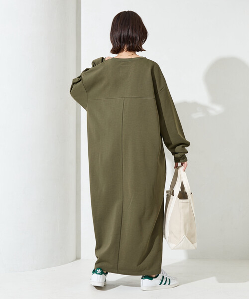 限定展開 FREAK'S STORE OUTDORS DRYMIX ロング スリーブ ワンピース