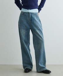 ヴィンテージウォッシュワイドデニム Vintage Wash Wide Denim