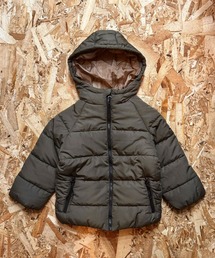 SHISKY（シスキー）の「フーデッド　フェイクダウン　マウンテンジャケット（ダウンジャケット/コート）」