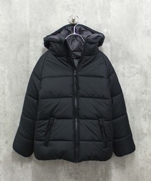 SHISKY（シスキー）の「フーデッド　フェイクダウン　マウンテンジャケット（ダウンジャケット/コート）」