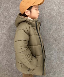 SHISKY（シスキー）の「フーデッド　フェイクダウン　マウンテンジャケット（ダウンジャケット/コート）」