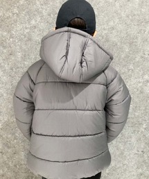 SHISKY（シスキー）の「フーデッド　フェイクダウン　マウンテンジャケット（ダウンジャケット/コート）」