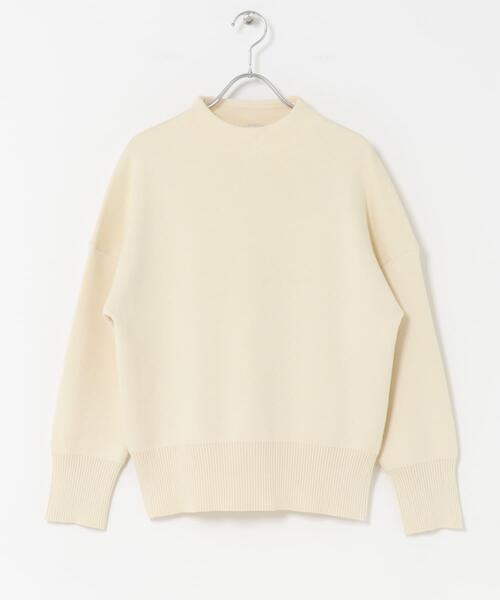 URBAN RESEARCH DOORS（アーバンリサーチドアーズ）の「『蓄熱/洗濯可』ボトルネックKNITプルオーバー（ニット/セーター・レディース・レッド/ネイビー/ライトブルー/カーキ/アイボリー/グレー・MEDIUM）」の14枚目の写真