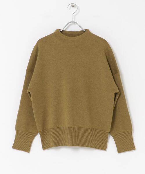 セール】『蓄熱/洗濯可』ボトルネックKNITプルオーバー（ニット