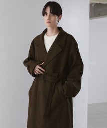 LUENNA(ルエナ)の【LUENNA】Oversized Double-Breasted Chester Coat / オーバーサイズダブルブレストチェスターコート(チェスターコート)