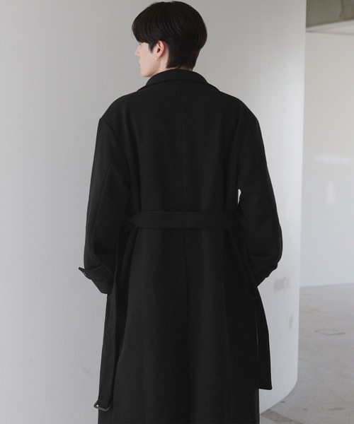 LUENNA】Oversized Double-Breasted Chester Coat / オーバーサイズ