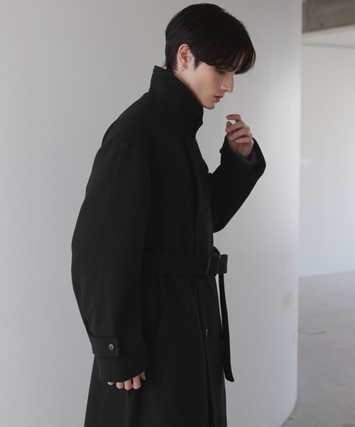 LUENNA】Oversized Double-Breasted Chester Coat / オーバーサイズ