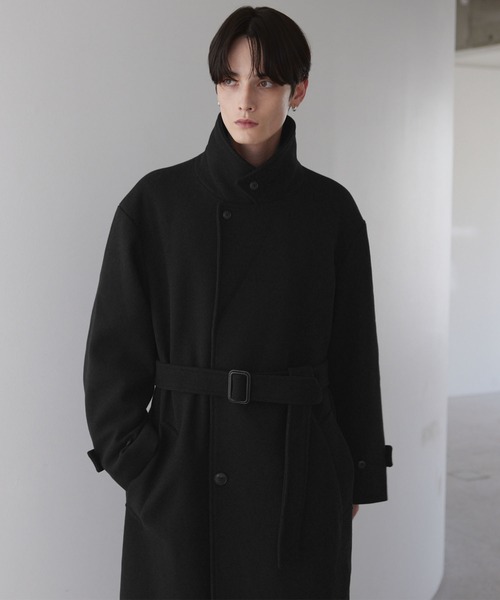 LUENNA】Oversized Double-Breasted Chester Coat / オーバーサイズ