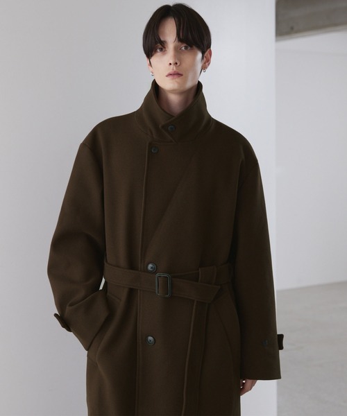 LUENNA】Oversized Double-Breasted Chester Coat / オーバーサイズ