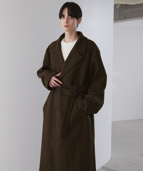 LUENNA】Oversized Double-Breasted Chester Coat / オーバーサイズ