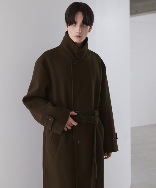 LUENNA】Oversized Double-Breasted Chester Coat / オーバーサイズ