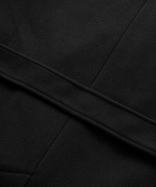 LUENNA（ルエナ）の「【LUENNA】Oversized Double-Breasted Chester Coat / オーバーサイズダブルブレストチェスターコート（チェスターコート・メンズ・ブラック/ダークブラウン・L/M/S）」の5枚目の写真