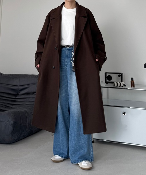 LUENNA（ルエナ）の「【LUENNA】Oversized Double-Breasted Chester