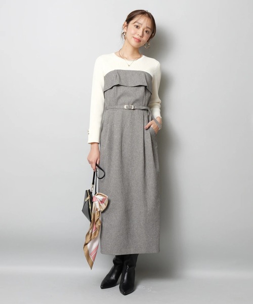 ベアドッキングワンピース（ワンピース）｜JUSGLITTY（ジャス