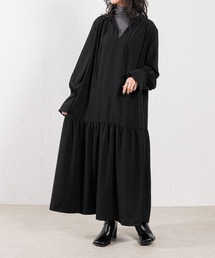 emesuelee（エメスーリー）の「ジョーゼット プリントワンピース（ワンピース）」