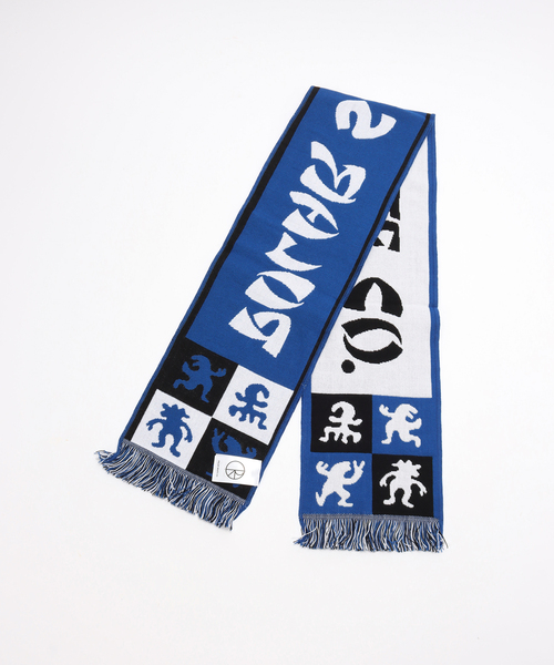 JOURNAL STANDARD（ジャーナルスタンダード）の「POLAR SKATE CO./ポーラースケートカンパニー Football Scarf Checkers（マフラー・メンズ・レッド/ネイビー・SMALL）」の7枚目の写真