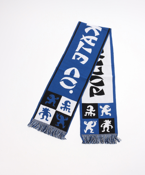 JOURNAL STANDARD（ジャーナルスタンダード）の「POLAR SKATE CO./ポーラースケートカンパニー Football Scarf Checkers（マフラー・メンズ・レッド/ネイビー・SMALL）」の9枚目の写真