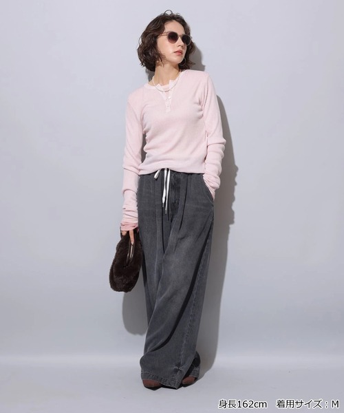 ヘンリーリブニット（ニット/セーター）｜Arpege story（アルページュ