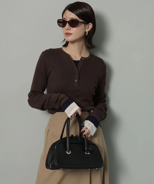 ヘンリーリブニット（ニット/セーター）｜Arpege story（アルページュ