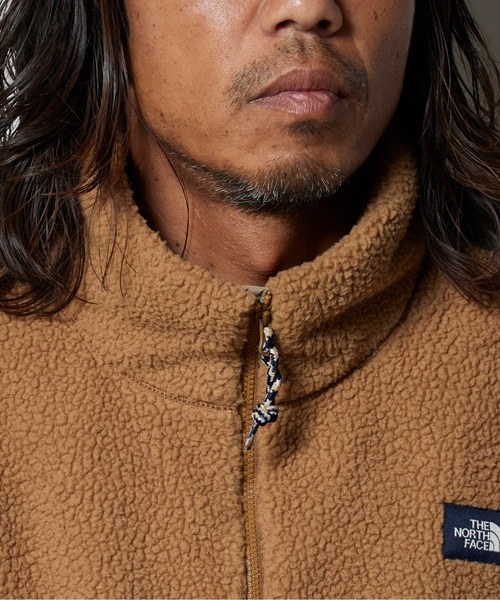 THE NORTH FACE（ザノースフェイス）の「日本未発売 THE NORTH FACE/ザ・ノースフェイス HELIX FLEECE HALF ZIP ブランドロゴ フリース ハーフジップボアジャケット（ブルゾン・メンズ・ブラウン・M/L/XL）」の21枚目の写真