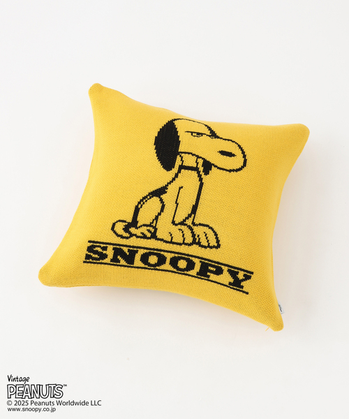 journal standard Furniture （ジャーナルスタンダードファニチャー）の「【PEANUTS×SPORTS WEAR by JSF】別注 KNIT CUSHION クッションカバー（クッション/クッションカバー・レディース・ブルー/グリーン/オレンジ/イエロー・FREE）」の8枚目の写真