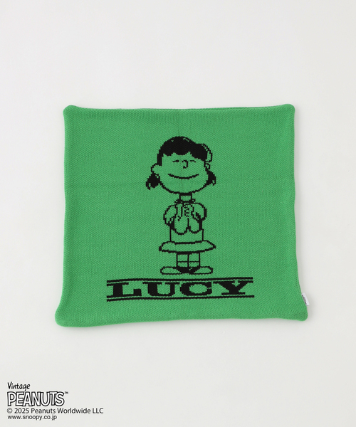 journal standard Furniture （ジャーナルスタンダードファニチャー）の「【PEANUTS×SPORTS WEAR by JSF】別注 KNIT CUSHION クッションカバー（クッション/クッションカバー・レディース・ブルー/グリーン/オレンジ/イエロー・FREE）」の11枚目の写真