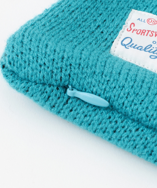 journal standard Furniture （ジャーナルスタンダードファニチャー）の「【PEANUTS×SPORTS WEAR by JSF】別注 KNIT CUSHION クッションカバー（クッション/クッションカバー・レディース・ブルー/グリーン/オレンジ/イエロー・FREE）」の20枚目の写真