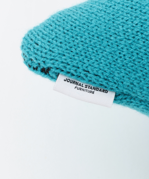 journal standard Furniture （ジャーナルスタンダードファニチャー）の「【PEANUTS×SPORTS WEAR by JSF】別注 KNIT CUSHION クッションカバー（クッション/クッションカバー・レディース・ブルー/グリーン/オレンジ/イエロー・FREE）」の22枚目の写真