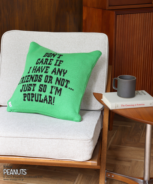 PEANUTS×SPORTS WEAR by JSF】別注 KNIT CUSHION クッションカバー