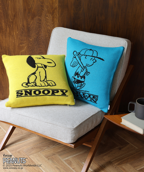 PEANUTS×SPORTS WEAR by JSF】別注 KNIT CUSHION クッションカバー