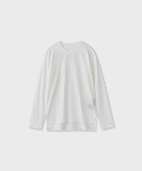 c/est（シーエ）の「c/est/ CECILY ロンT 秋服 冬服（Tシャツ/カットソー・レディース・ブラック/ホワイト・FREE）」の2枚目の写真