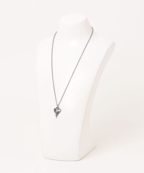 Figments（フィグメンツ）の「ゴシックハートネックレス（ネックレス・レディース・シルバー・FREE）」の3枚目の写真