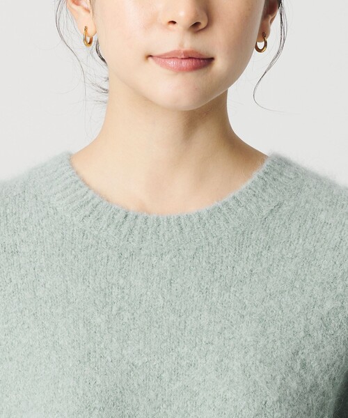 セール】アルパカブレンド シャギー ニットプルオーバー（ニット