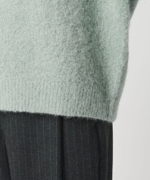 セール】アルパカブレンド シャギー ニットプルオーバー（ニット