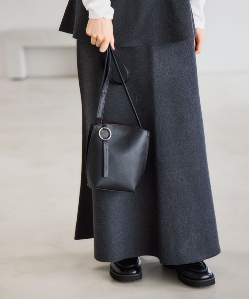 studio CLIP(スタディオクリップ)の「3ROOMワンマイルショルダーバッグ(ショルダーバッグ・レディース・ブラウン/ブルー/アイボリー/ブラック/ライトブルー/キャメル・FREE)」の15枚目の写真