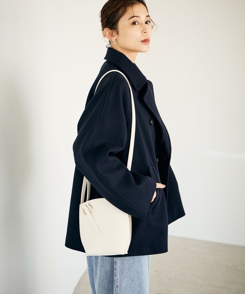 studio CLIP(スタディオクリップ)の「3ROOMワンマイルショルダーバッグ(ショルダーバッグ・レディース・ブラウン/ブルー/アイボリー/ブラック/ライトブルー/キャメル・FREE)」の19枚目の写真