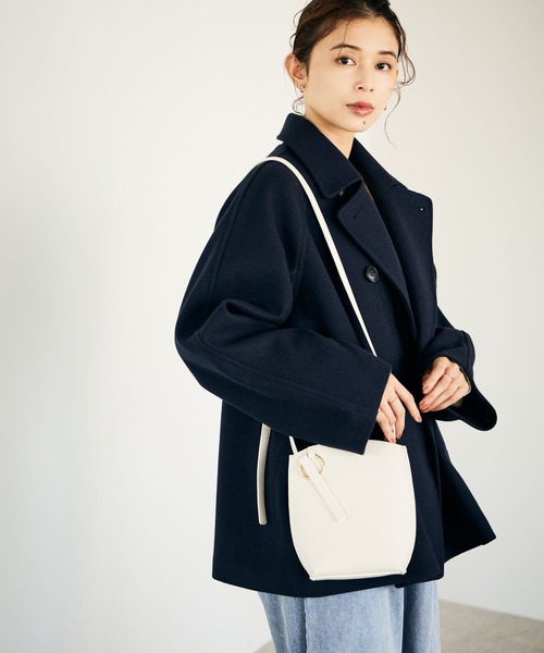 studio CLIP(スタディオクリップ)の「3ROOMワンマイルショルダーバッグ(ショルダーバッグ・レディース・ブラウン/ブルー/アイボリー/ブラック/ライトブルー/キャメル・FREE)」の20枚目の写真