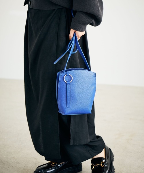 studio CLIP(スタディオクリップ)の「3ROOMワンマイルショルダーバッグ(ショルダーバッグ・レディース・ブラウン/ブルー/アイボリー/ブラック/ライトブルー/キャメル・FREE)」の22枚目の写真