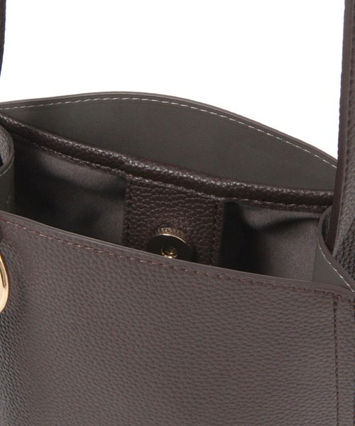 studio CLIP(スタディオクリップ)の「3ROOMワンマイルショルダーバッグ(ショルダーバッグ・レディース・ブラウン/ブルー/アイボリー/ブラック/ライトブルー/キャメル・FREE)」の8枚目の写真