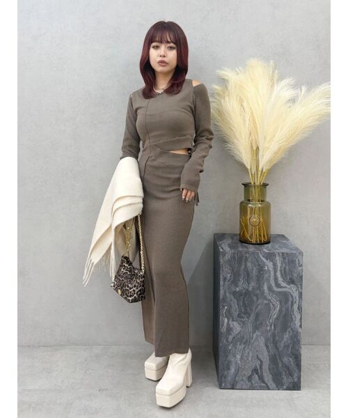 EVRIS（エヴリス）の「シャギーソフトマフラー（マフラー・レディース・マスタード/ホワイト/ブラック/ブルー・FREE）」の16枚目の写真