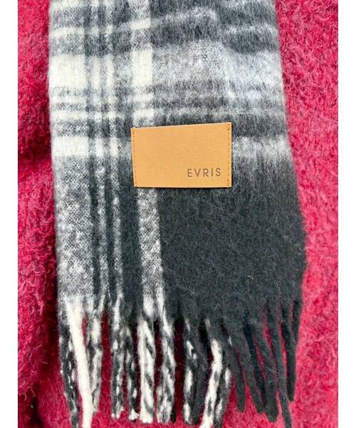 EVRIS（エヴリス）の「シャギーソフトマフラー（マフラー・レディース・マスタード/ホワイト/ブラック/ブルー・FREE）」の21枚目の写真