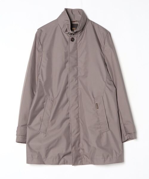 新品タグ付き✨　ムーレー ステンカラーコート　グレージュ　フード　48 セール】MOORER DUCA-GF ムーレー 撥水 ステンカラーコート（ステン