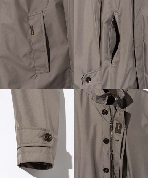 セール】MOORER DUCA-GF ムーレー 撥水 ステンカラーコート（ステン