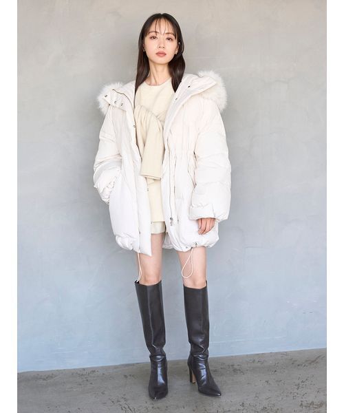 SNIDEL（スナイデル）の「畦ニットショートパンツ（その他パンツ・レディース・アイボリー/グレー/レッド・F）」の21枚目の写真