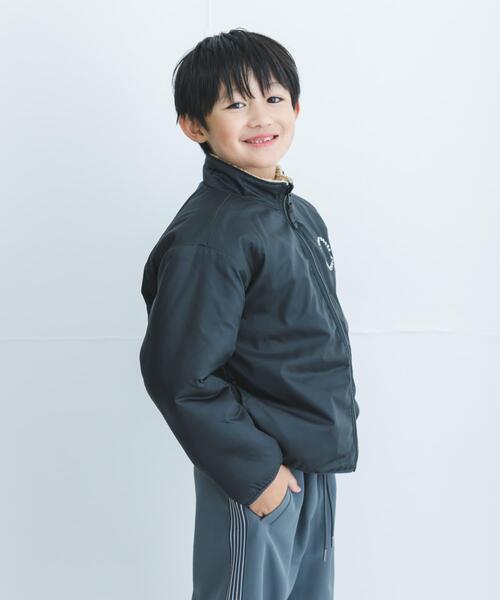 URBAN RESEARCH DOORS(アーバンリサーチドアーズ)の「リバーシブルボアジャケット(KIDS)(その他アウター・キッズ・ブラック系その他/グリーン系その他・135/120/105)」の7枚目の写真